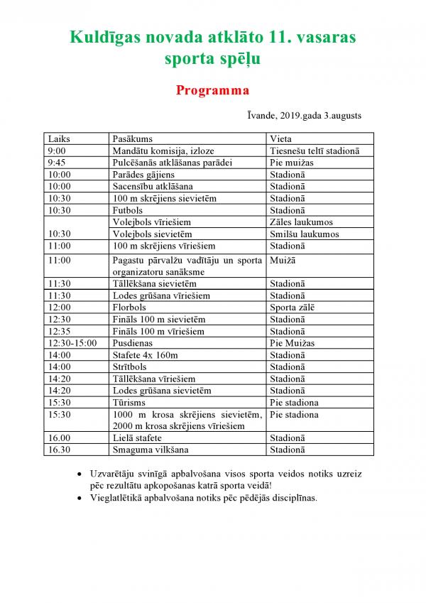 11.sporta speles programma Ivande 2019 1 page0001