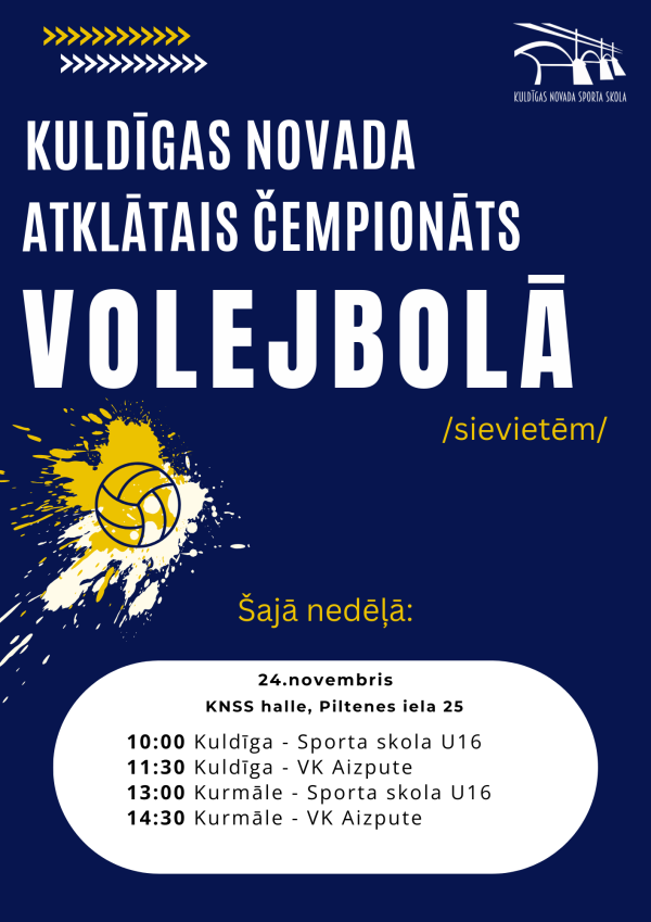 Yellow and White Modern Beach Volleyball Tournament Flyer